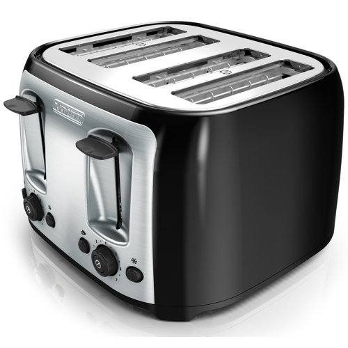 Black & Decker 4Slice Extra Wide Toaster & Reviews Wayfair